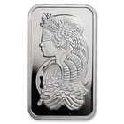 1 Oz Platinum Bar   Random Design  999 Fine