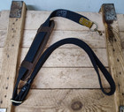 Soviet 1 Hook Sling Navy Blue Carrying Belt Canvas Strap W shoulder Pad Ussr