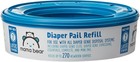 Mama Bear Diaper Pail Refills Fits Diaper Genie 1080 Count 4 Pack Unscented-new