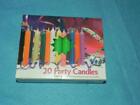 Christmas Angel Chime Candles  Emerald Green  Box Of 20  Nib  1 2  By 4  Tall