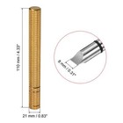 Golf Club Groove Sharpener Square Re-grooving Tool Golf Club Cleaning Gold