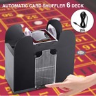 Automatic Card Shuffler 6 Deck Electric Heavy Duty Card Shuffler For Cards us   