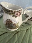 Churchill Thanksgiving Creamer   Sugar Bowl W o Lid Myott Factory Mint