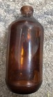 Vtg Empty Pabst Blue Ribbon Stubby Bottle 12 Oz Foil Label Collectible