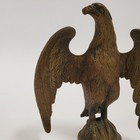 Vintage Brass Eagle Flag Pole Finial Topper Patriotic Flagstaff Ornament 5 5in