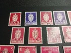 Norway Stamps -great Lot Of 36 Hinged Stamps - Used - Nice Mix To Fill Spaces