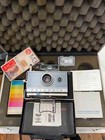 Vintage Polaroid Automatic 100 Land Camera With Case  108 Film  Flash  Bulbs