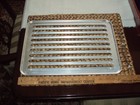 Vintage Mcm Ventilation Ceiling Fan Grill Grate Cover W  Original Screws