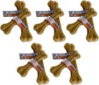 Loving Pets Nature s Choice Rawhide Pressed Bone Dog Chew 12 Inch  5 Pack