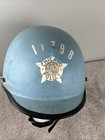 Vintage Chicago Police Riot Helmet 1960 s Blue