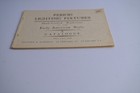 1977 Period Lighting Fixture Catalog Early American Style