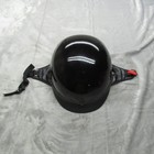 Indian Motorcycle Pinstripe Half Helmet Black Mens Medium Riding Touring Safety