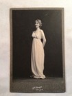 1890   s Young Lady Stage Actress Cabinet Card Photo New York City