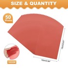 Colored Vellum Paper  50 Sheet Deep Red 4  X 6  Printable Vellum Paper