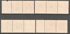 Tokelau Islands 1967 Fiscal Stamps Of New Zealand Surcharged - Joined Pairs