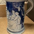Antique Pottery  German Beer Stein Made In Germany 1901a