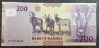 2015 Namibia 200 Dollars P15b  N11702628 