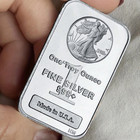 Statue Of Liberty 1oz 999 Fine Silver Coin One Troy Ounce Bar Made In U s a