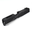 Hgw Edc Oem Vertical Chamfer Rmr Ported Slide For Glock 19 G19 Gen3 9mm Black