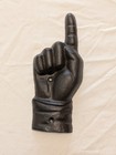 Vintage Style Cast Iron Pointing Finger Right Hand