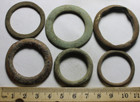 1 Large Original Ancient Celtic Greek Proto Money Curency Pre Coin Age Ring Form