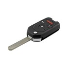 Upgrade For 2003 - 2012 Honda Accord 4 Button Flip Remote Control Key Fob Shell