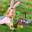 36pack Mochi Squishy Filled With Easter Eggs Toys  Colorful Surprise    