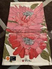  old Stock  Vintage Vera      Neumann Linen Kitchen Tea Hand Towel  Camellia Nwt