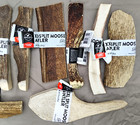 Lot Of 10 Dentley s Xxl Large Split Moose Antlers - Natural Dog Chews Treats New