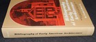 Vtg 1968 Book Bibliography Of Early American Architecture Roos Jr  Lot W