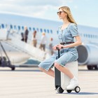 Aotos 20  Smart Rideable Suitcases 31l Electric Luggage Scooter For Travel