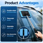 Dual Magnetic Car Windshield Cleaner  Double-sided Window Cleaning Tool