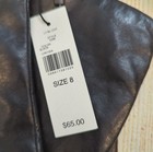 Lord   Taylor   Black Leather Gloves Cashmere Lining Old Money Timeless 8 New
