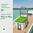 36  Boat Cooler Grab Bar For Gheenoe Skiff Flats Boats Jon Boat W lateral Plate