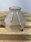 Set Of 2 Vintage Antique Art Deco Frosted Glass Lamp Light  Shade  2 1 4  Fitter