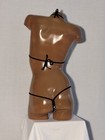 New Exotic Dancer Thong Bikini 2 Piece Set A b Cup Zebra Print