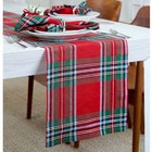 Solino Home Linen Table Runner For Thanksgiving Fall Autumn Madras Holiday Plaid