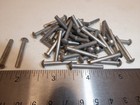 1 8 X 1  Round Head Solid Aluminum Rivets Vintage Usa Made Qty 50 New
