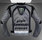 Kawasaki Ninja Racing Motorbike Leather Jacket Kawasaki Motorcycle Biker Jacket