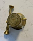 Vintage Brass Mortar And Pestle     Grillby Metalfabrik Sweden