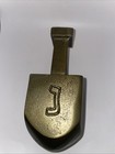 Vintage Brass Dreidel Paperweight Judaica Chanukah Decor 6 