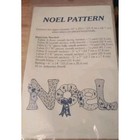 Christmas Wall Hanging Pattern  noel  Patchwork 10 x 25 5  New In Package
