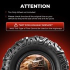 Atv Utv Tires 24x9-11 All Terrain Mud 6-ply Non-directional Tubeless Set Of 2