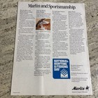 1984 Original Factory Marlin Sporting Firearms Brochure catalog - Illust  24pgs
