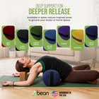 Cotton Breathable Yoga Bolster - Studio Grade Soft Yet Firm Support With Cover