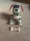 Vtg 1999 Tiger Poo-chi Interactive Dog Robot Toy Gold red Tail Missing Works