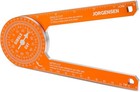 Jorgensen Miter Saw Protractor 7  Aluminum Protractor Angle Finder For Miter Cut