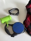Small Dog Male Set  Collar  Retractable Leash   2 Winter Sweaters