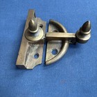 2 Vintage Brass Window Sash Locks   Keepers Steeple Top Knobs Hardware Reclaimed