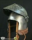 Bascinet Knight Helmet Medieval Armour Buhurt Battle Gift Medieval Reproduction 